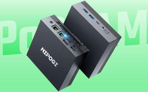 Mini PC a metà prezzo: attiva il coupon su NiPoGi AM07