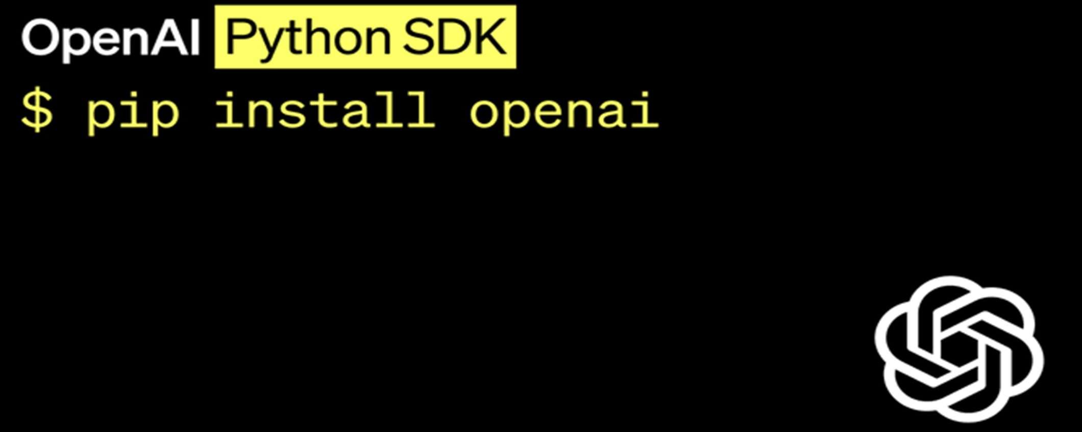 OpenAI rilascerà il suo SDK Python