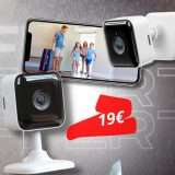Telecamera da interno, 19€ per mettere casa al SICURO in modo smart