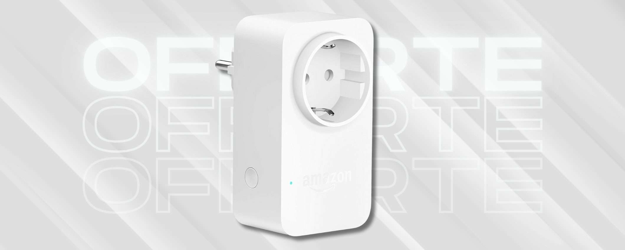 Smart Plug di Amazon a prezzo da CROLLO: 40% di sconto subito