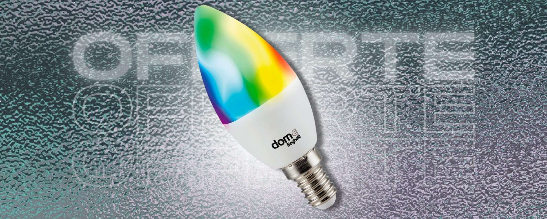 Lampadina Smart E14: anche quella lampada diventa intelligente (-33%)