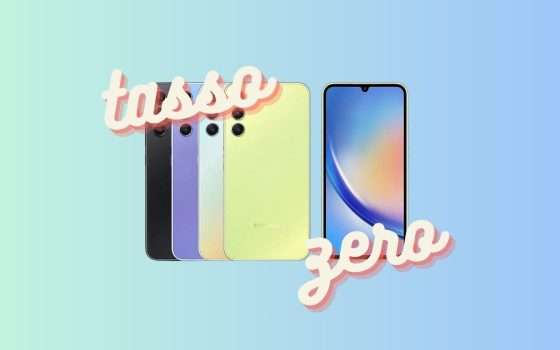 Samsung Galaxy A34: ultimo giorno per il Tasso Zero MediaWorld