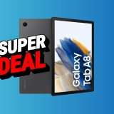 Samsung Galaxy Tab A8: sotto i 190€ è un REGALO