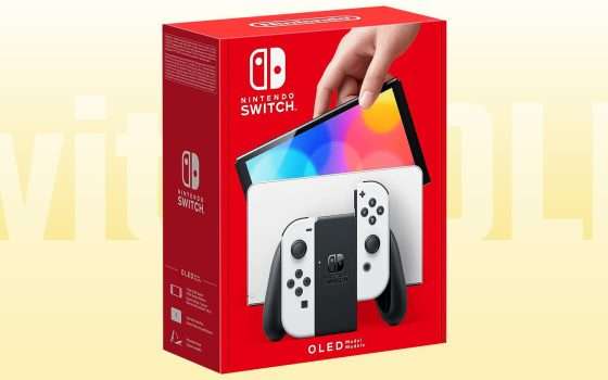 Nintendo Switch OLED: la versione bianca a un prezzo WOW su eBay