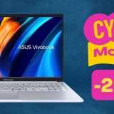 Cyber Monday Amazon: ASUS Vivobook 15 con 250 euro di sconto