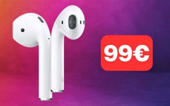 Apple AirPods 2 a 99 euro: ottima OCCASIONE su Amazon