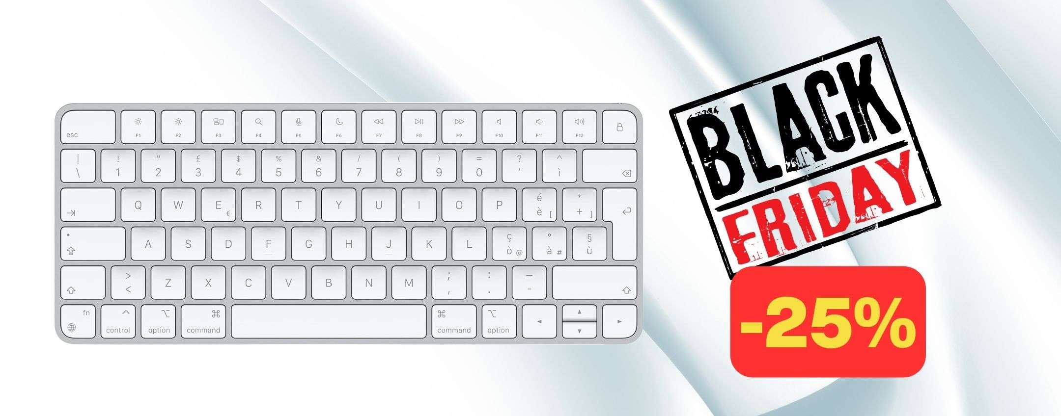 Apple Magic Keyboard al MINIMO STORICO per il Black Friday Amazon (25)