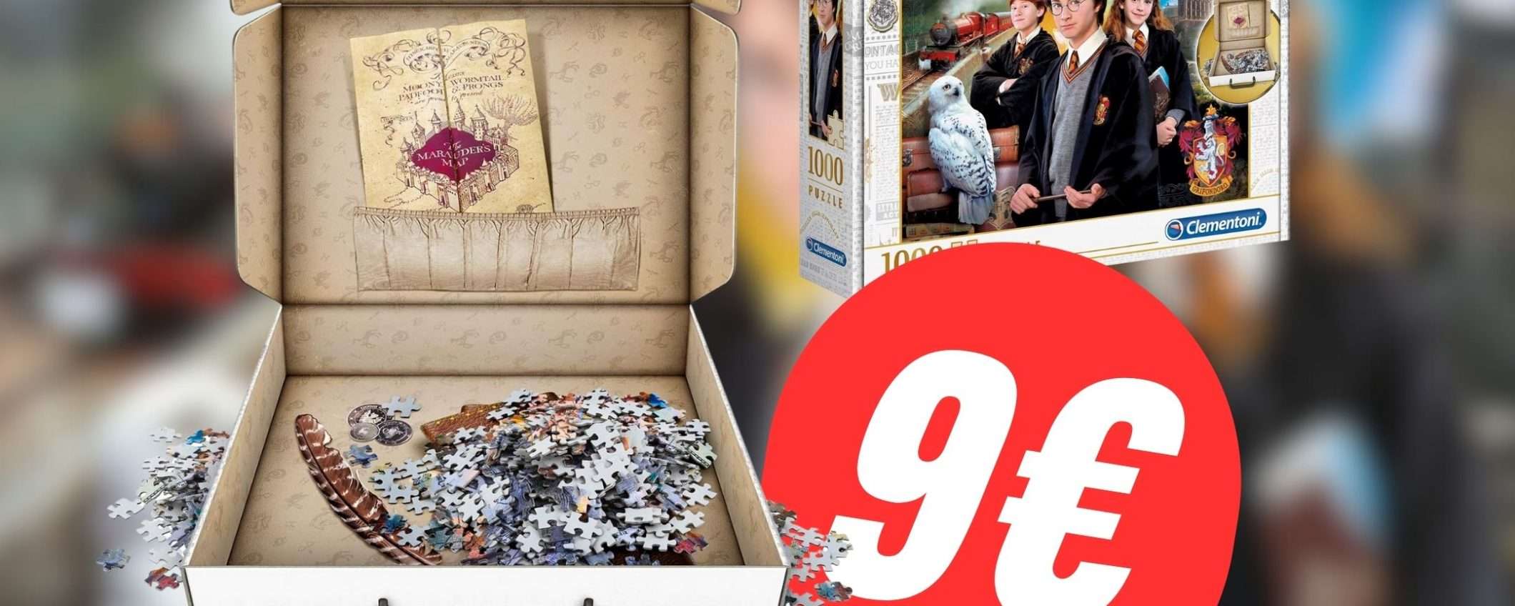 Il Puzzle di Harry Potter costa solo 9€ in OFFERTA su Amazon!