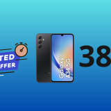 Samsung Galaxy A34 5G in offerta con un SUPER sconto del 38%