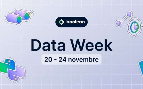 Boolean Data Week: nel valore dei dati c'è una grossa opportunità