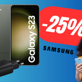Samsung Galaxy S23 CROLLA a un prezzo OTTIMO su Amazon (e il Caricatore è incluso)