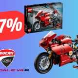 Il set LEGO Ducati Panigale V4 R in SCONTO ti farà scendere in pista!