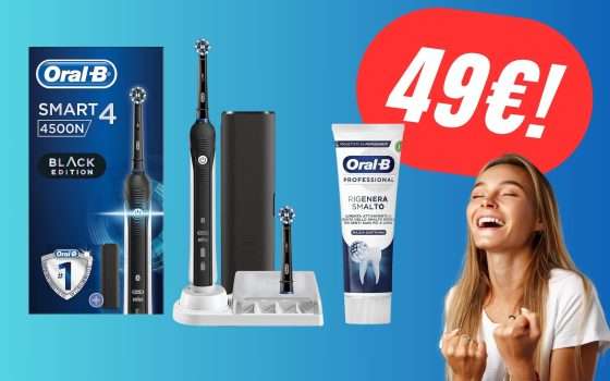 SCONTO FOLLE per questo Spazzolino Elettrico Oral-B: RISPARMIERAI 85€!