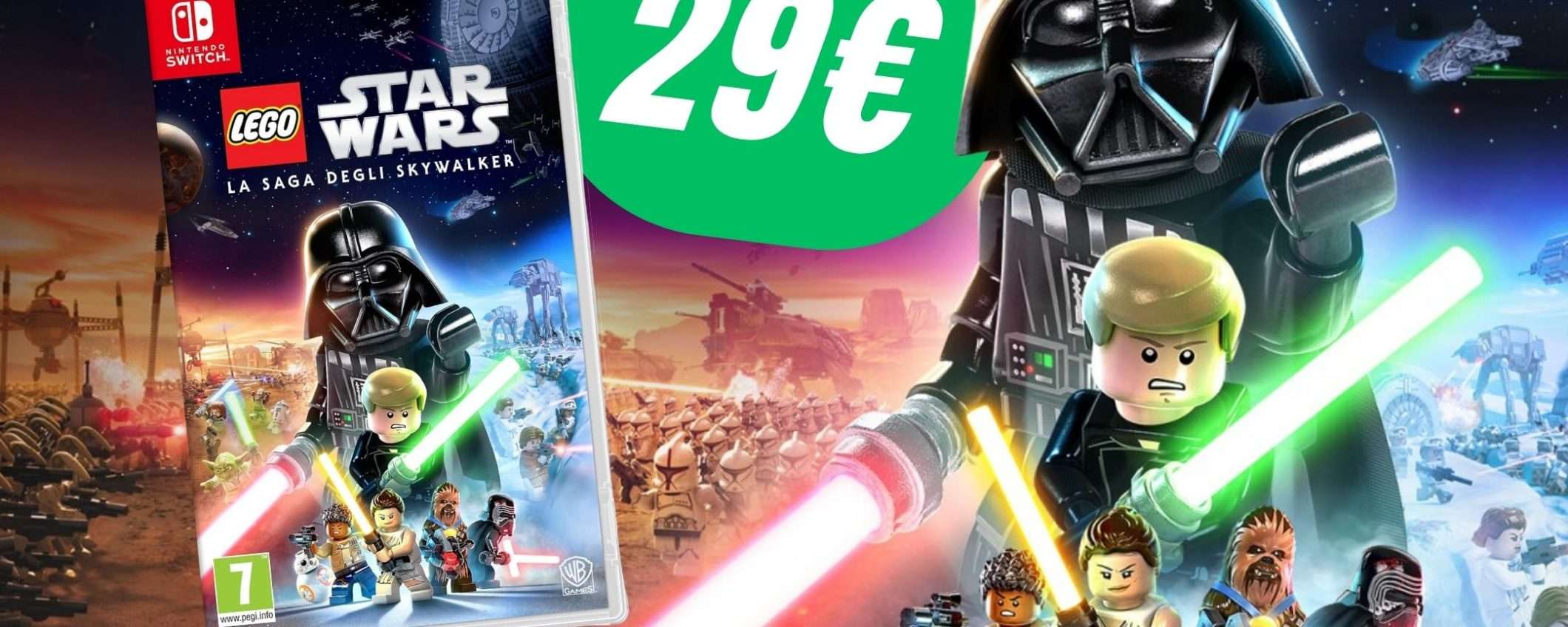 Lego Star Wars: La Saga degli Skywalker per Nintendo Switch è in OFFERTA a 29€!