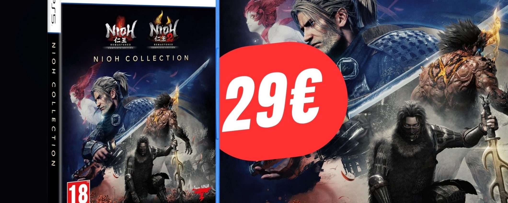 Fan dei Soulslike? La Nioh Collection per PS5 è scontata a soli 29€!