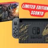 La bellissima Limited Edition di Nintendo Switch x Monster Hunter Rise è in SCONTO!