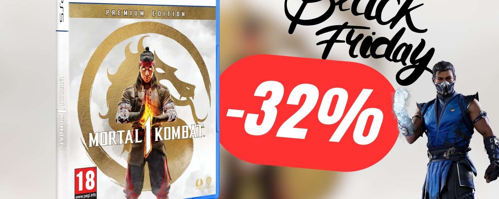 Risparmia 31€ sull'Edizione Premium di Mortal Kombat 1 (PS5) su Amazon!