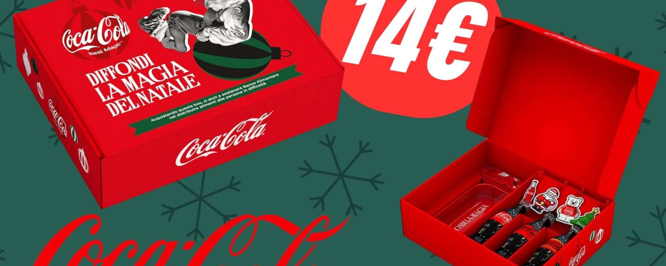Festeggia il Natale con Coca-Cola: il Box Limited Edition è scontato su Amazon!