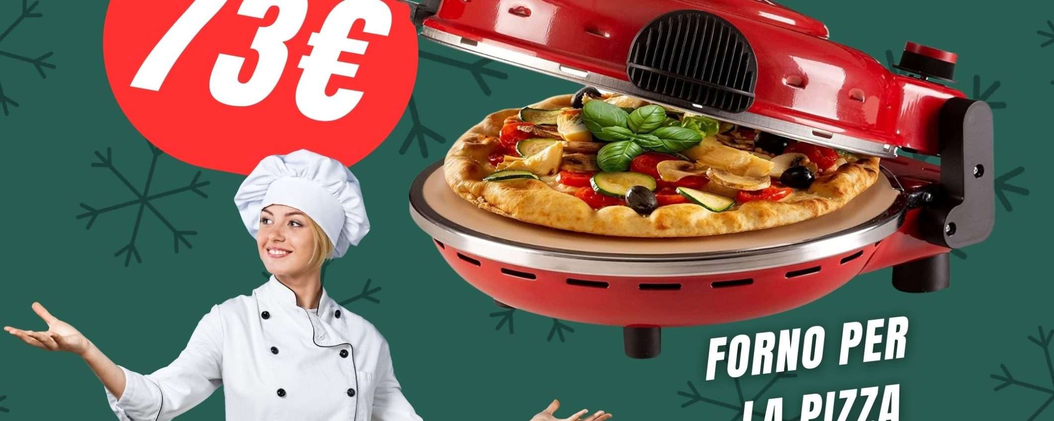 Il Forno per la Pizza di Ariete CROLLA di 31€ su Amazon!