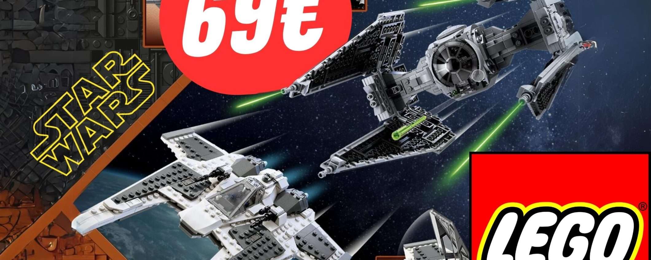 Il set LEGO di Star Wars The Mandalorian vi porterà nello spazio