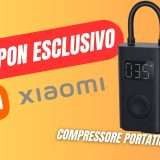 Il Compressore Portatile di Xiaomi CROLLA del 38% grazie al COUPON