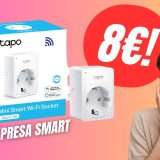 Con questa Presa Smart potrai controllare tutti i tuoi dispositivi dallo Smartphone a solo 8,99€!