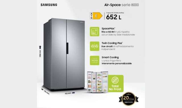 Frigorifero Samsung Air Space 8000