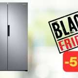 Black Friday Amazon: frigorifero Samsung Side by Side in MEGA sconto (-51%)