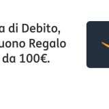 Ottieni un buono Amazon di 100€ con Conto Corrente Arancio