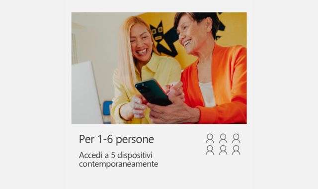 Microsoft 365 Family licenza 6 persone