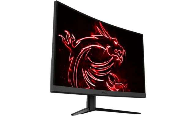 Monitor MSI curvo 31.5 pollici
