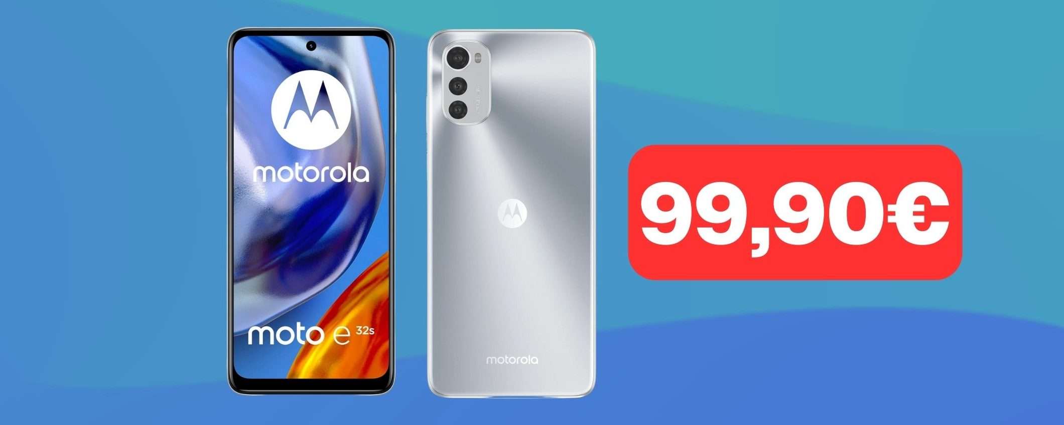 Motorola moto e32s: un SUPER AFFARE a 99€