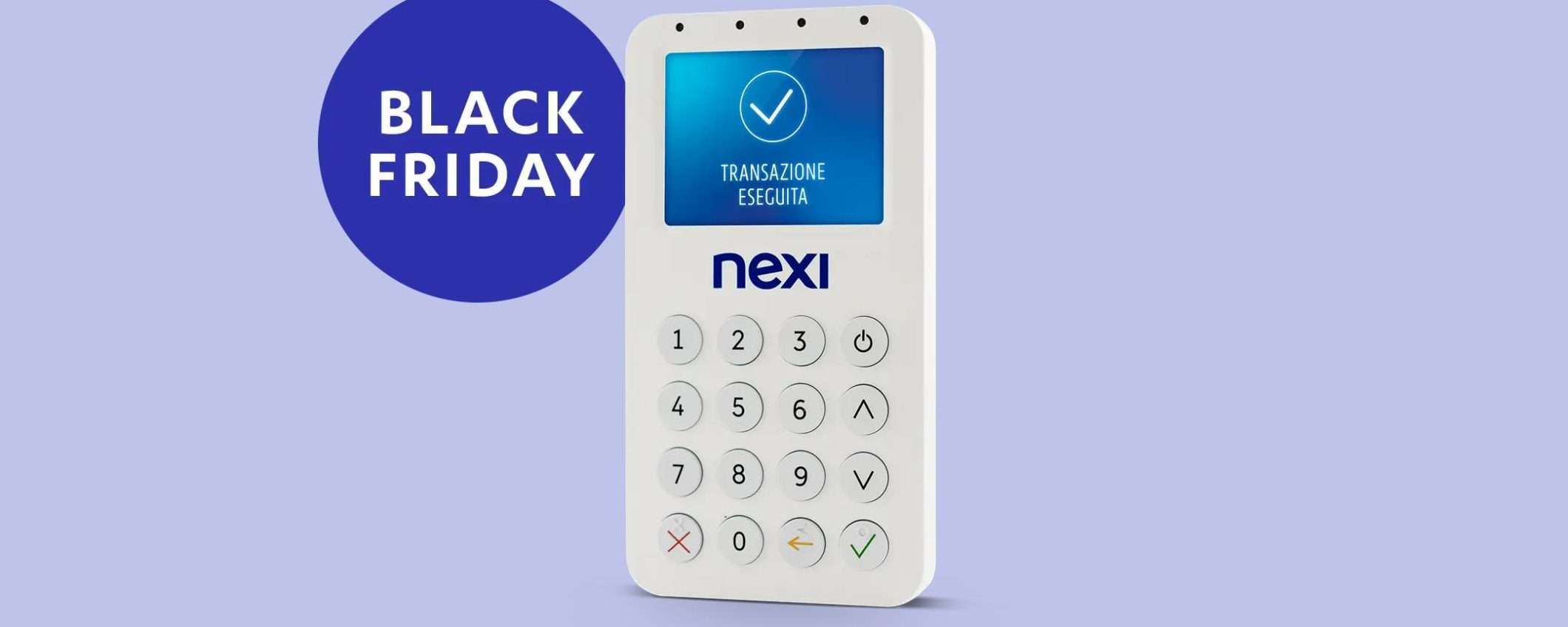 Nexi Mobile Pos: per il Black Friday in offerta a 15€