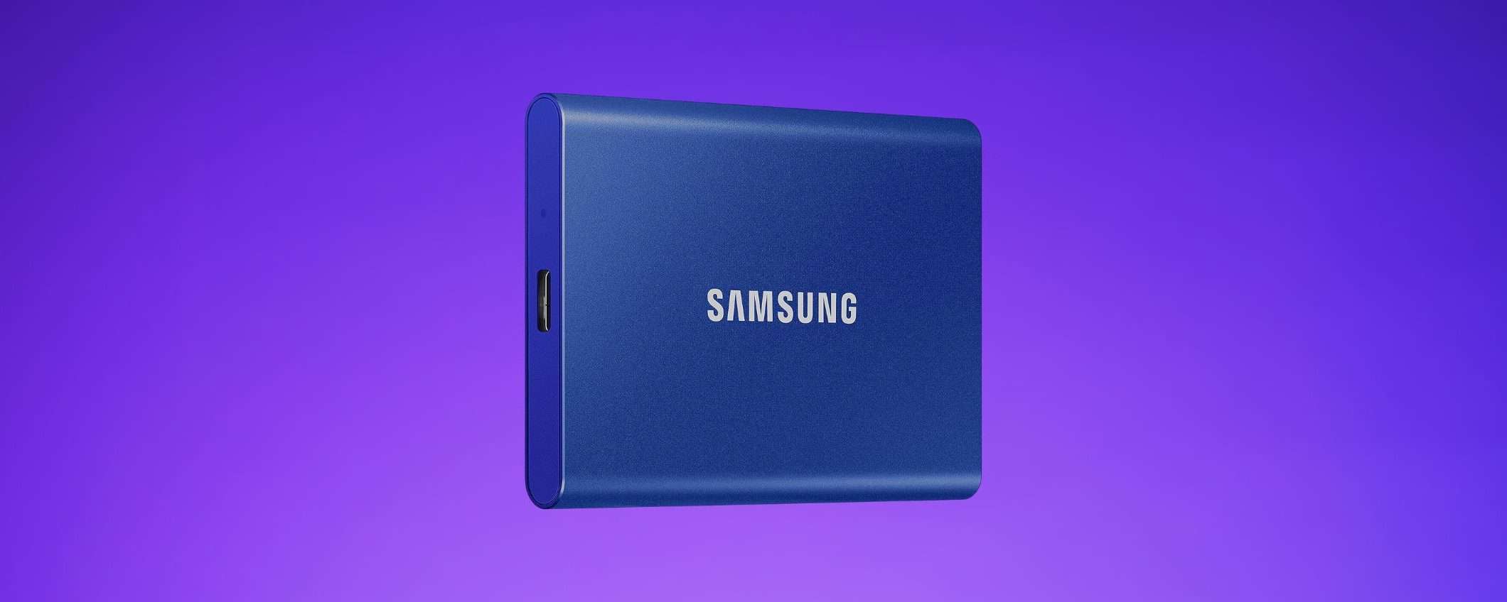SSD portatile Samsung da 1TB ad OTTIMO PREZZO su Amazon (-33%)