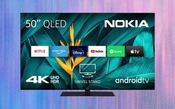 Smart TV Nokia 50 pollici: che PREZZO su Amazon (-20%)