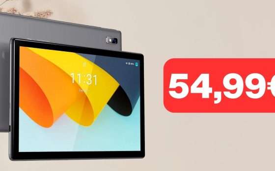 Tablet Android da 10.1 pollici a 54,99 euro: INCREDIBILE su Amazon