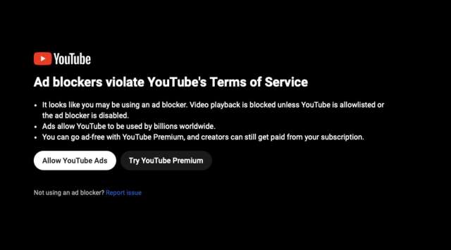 YouTube ad-blocker