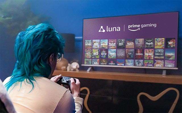 Il cloud gaming di Amazon Luna sulla TV