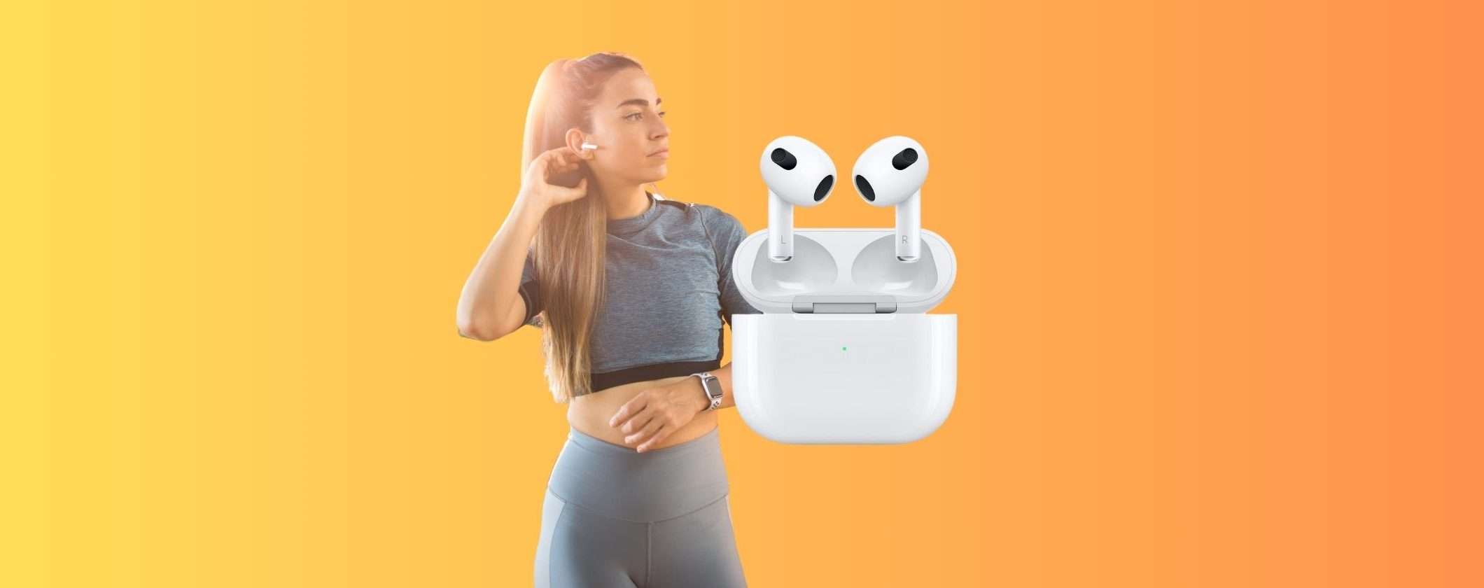 Apple AirPods 3: prezzo ANCORA da Cyber Monday su eBay