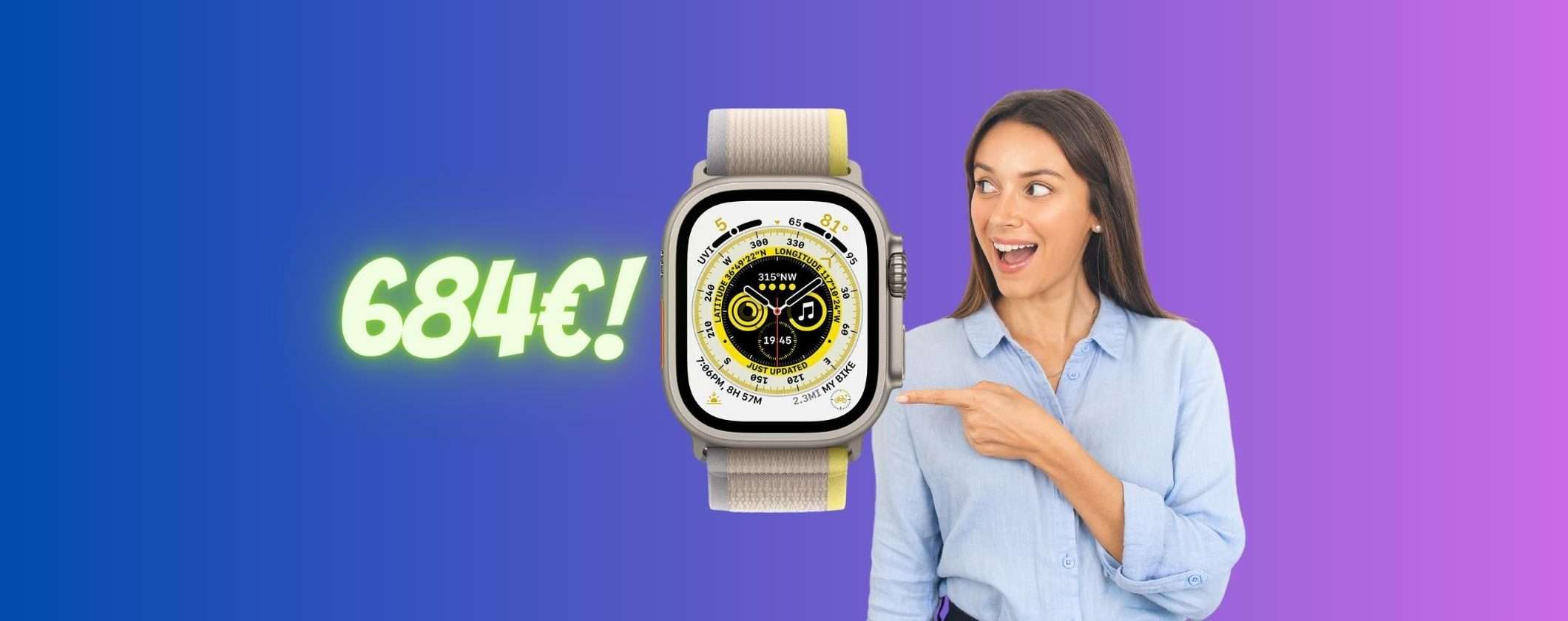 Apple Watch Ultra: scopri come averlo a soli 684€