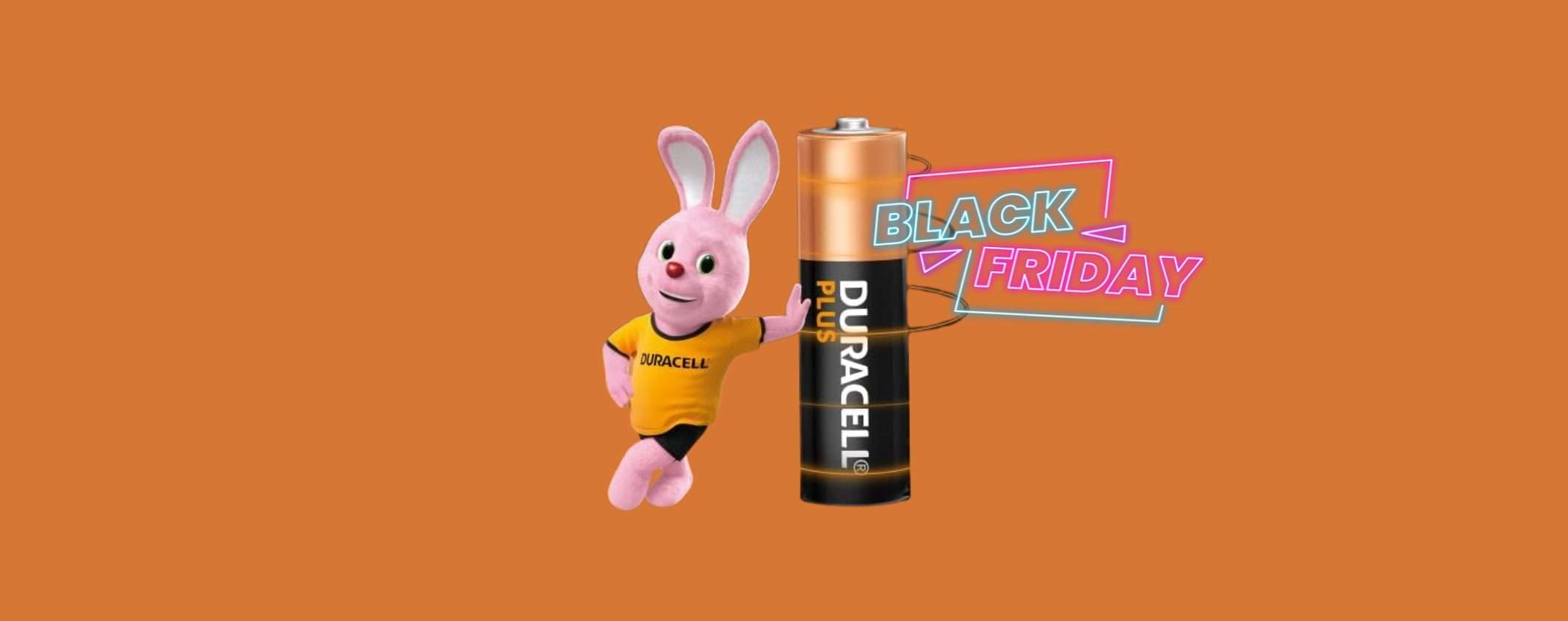 Batterie Duracell Plus AA Black Friday: solo 11€ per 18 pezzi