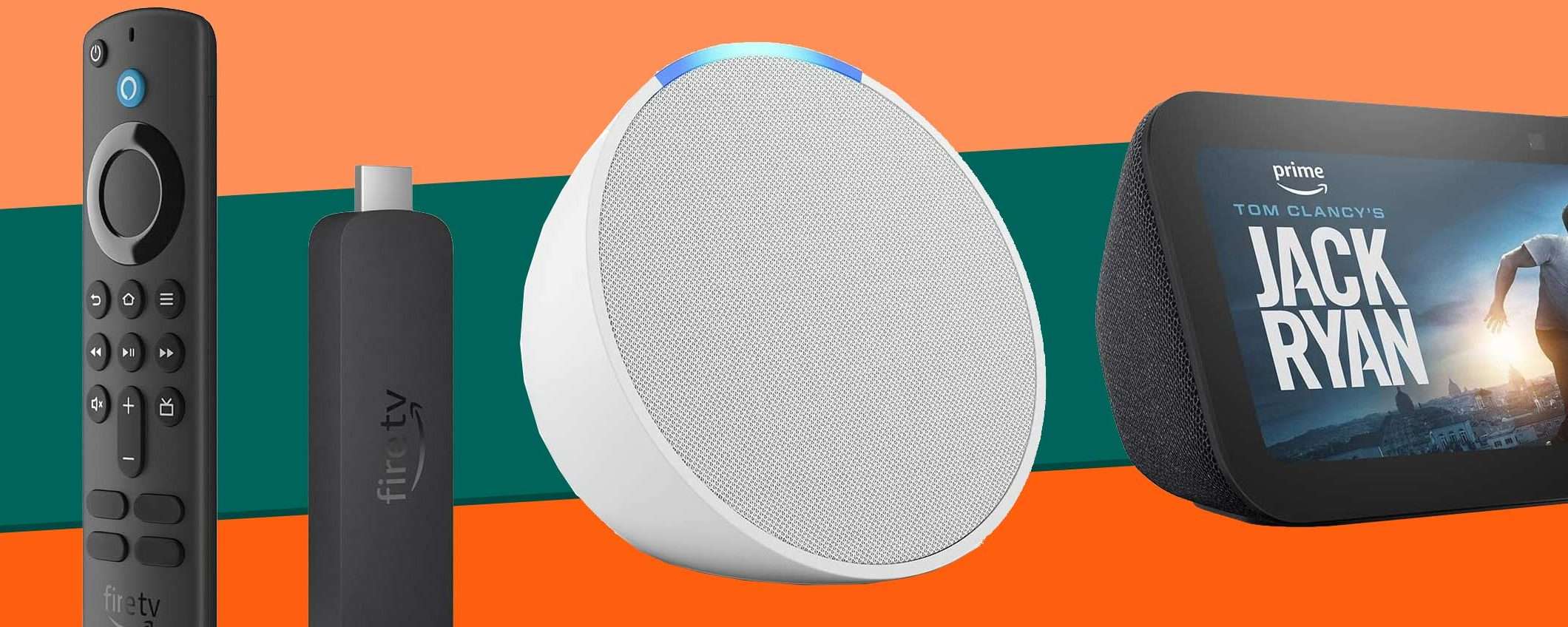 Sconti speciali su dispositivi Amazon nel Black Friday 2023