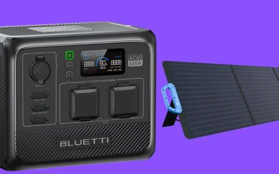BLUETTI AC60: power station portatile e capiente