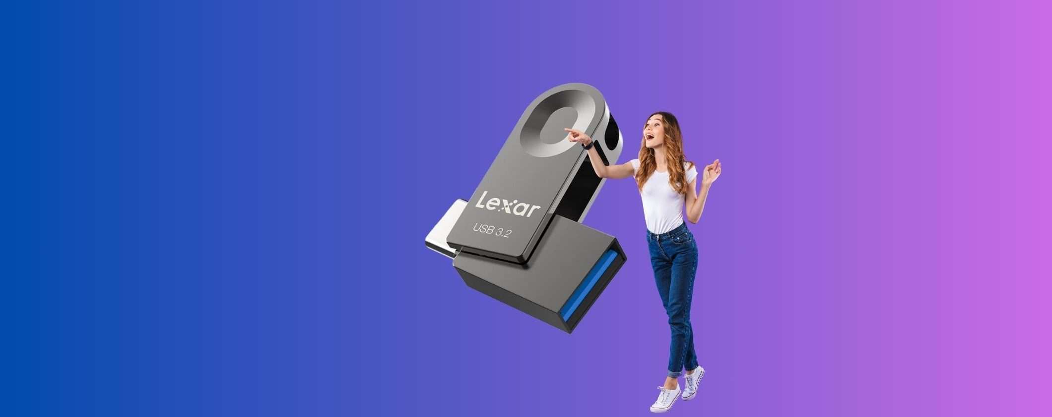 Chiavetta USB 2 in 1 a soli 12€: un REGALO del Black Friday