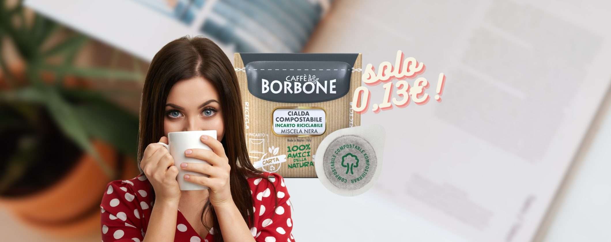 Cialde Caffè Borbone: solo 0,13€ grazie all'OFFERTA di eBay