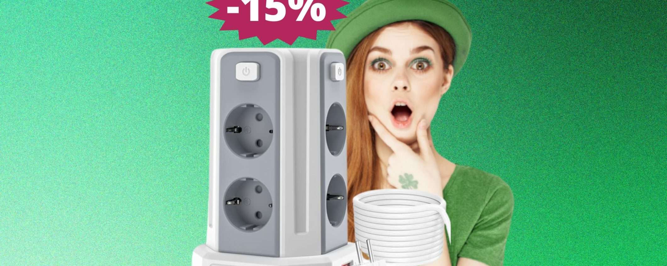 Ciabatta multipresa: SCONTO Black Friday per la più venduta