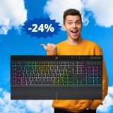 Corsair K55 RGB PRO XT: SUPER sconto Black Friday (-24%)