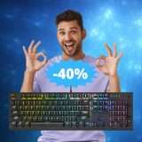 Corsair K60 RGB PRO LOW PROFILE: MEGA sconto del 40%