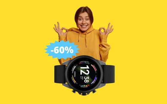 Fossil Smartwatch Gen 6: prezzo BOMBA su Amazon (-60%)