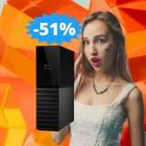 Hard Disk esterno WD 6TB: AFFARE assurdo su Amazon (-51%)